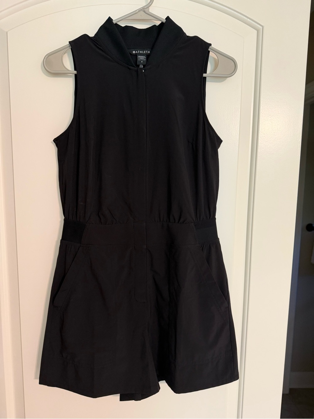 Athleta Black Brooklyn Utility Romper
